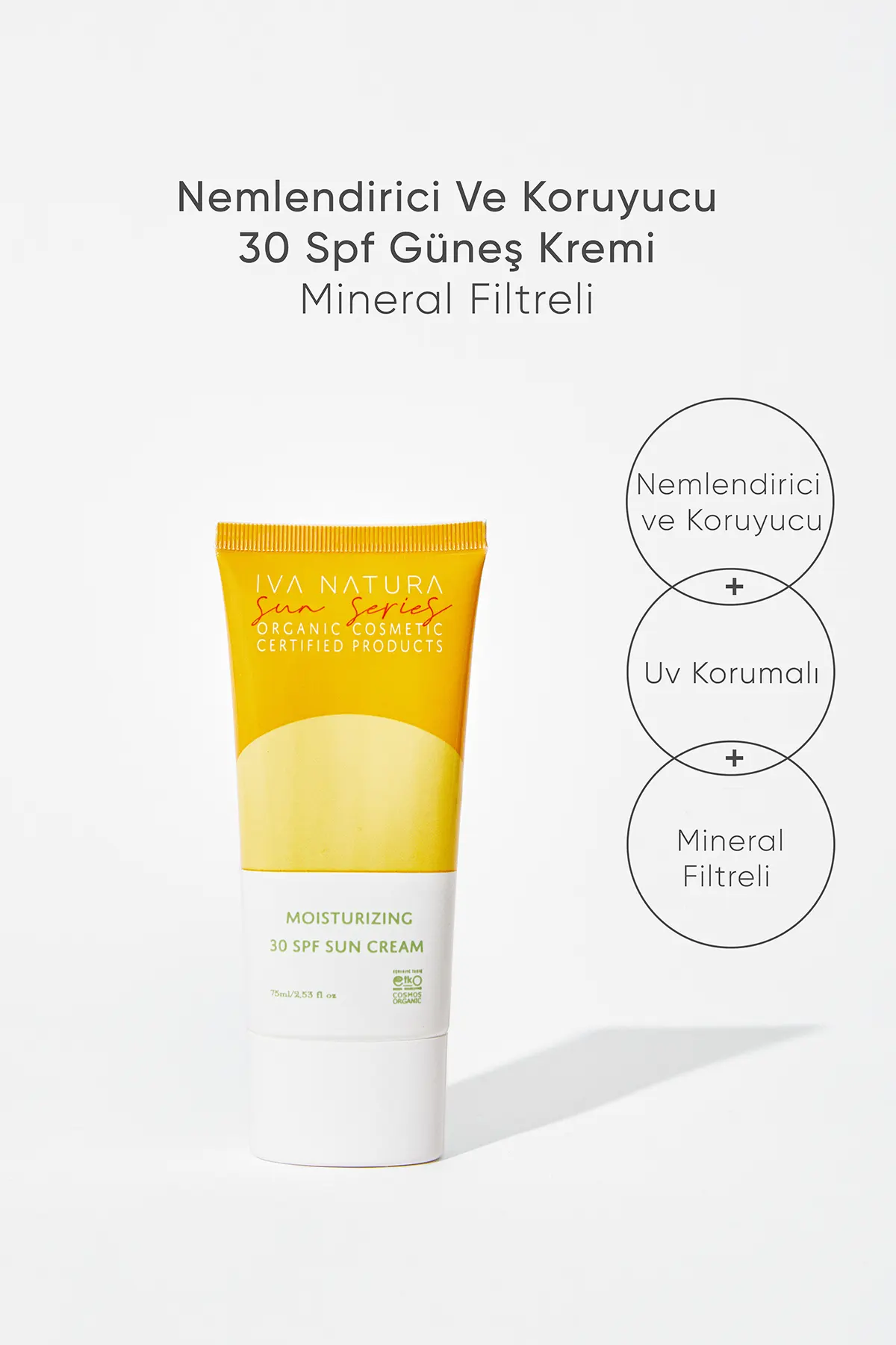 Nemlendirici Ve Koruyucu 30 Spf Güneş Kremi Mineral Filtreli