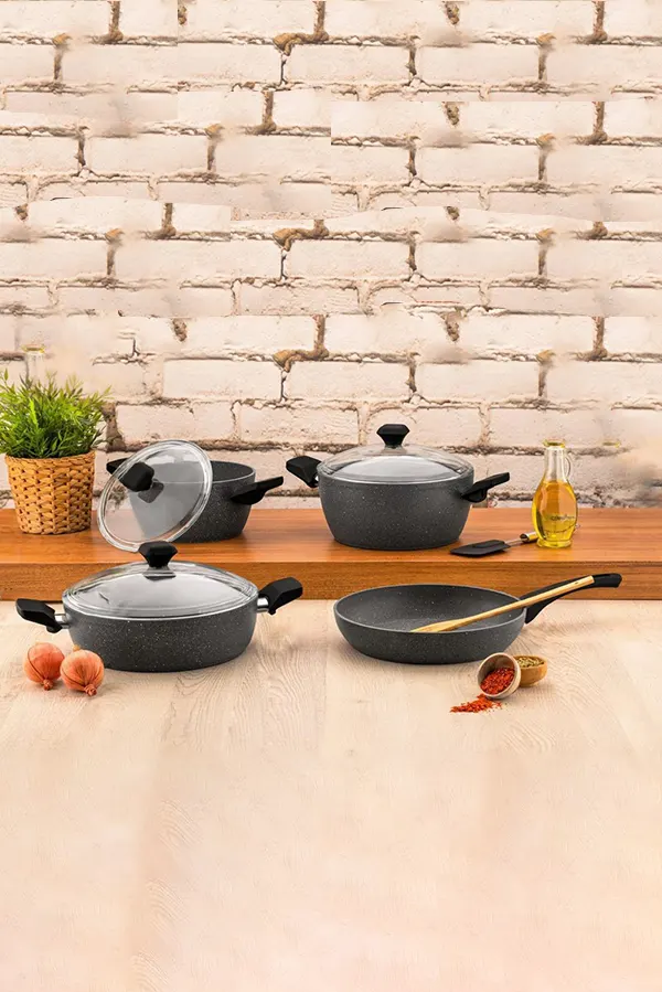 Zest Gusto Granit Set 7 Parça ZGS-7