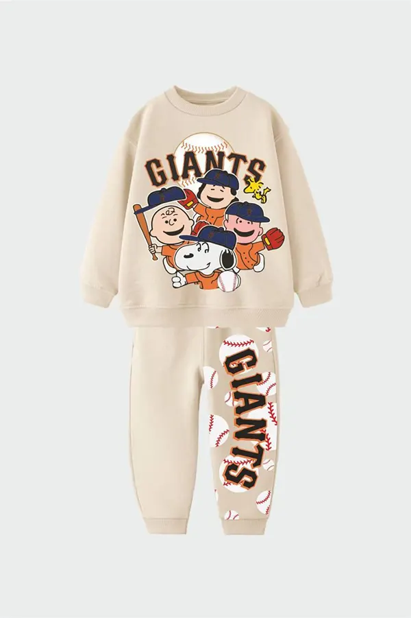 Krem Giants Beyzbol Unisex Takım