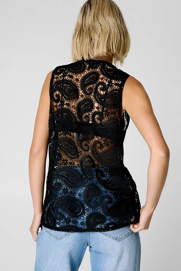 Lace Vest