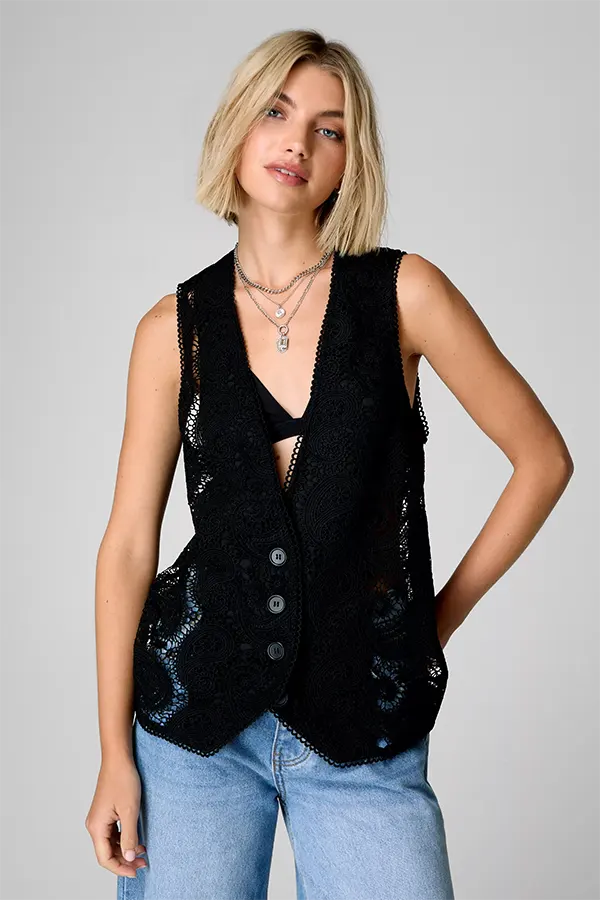 Lace Vest